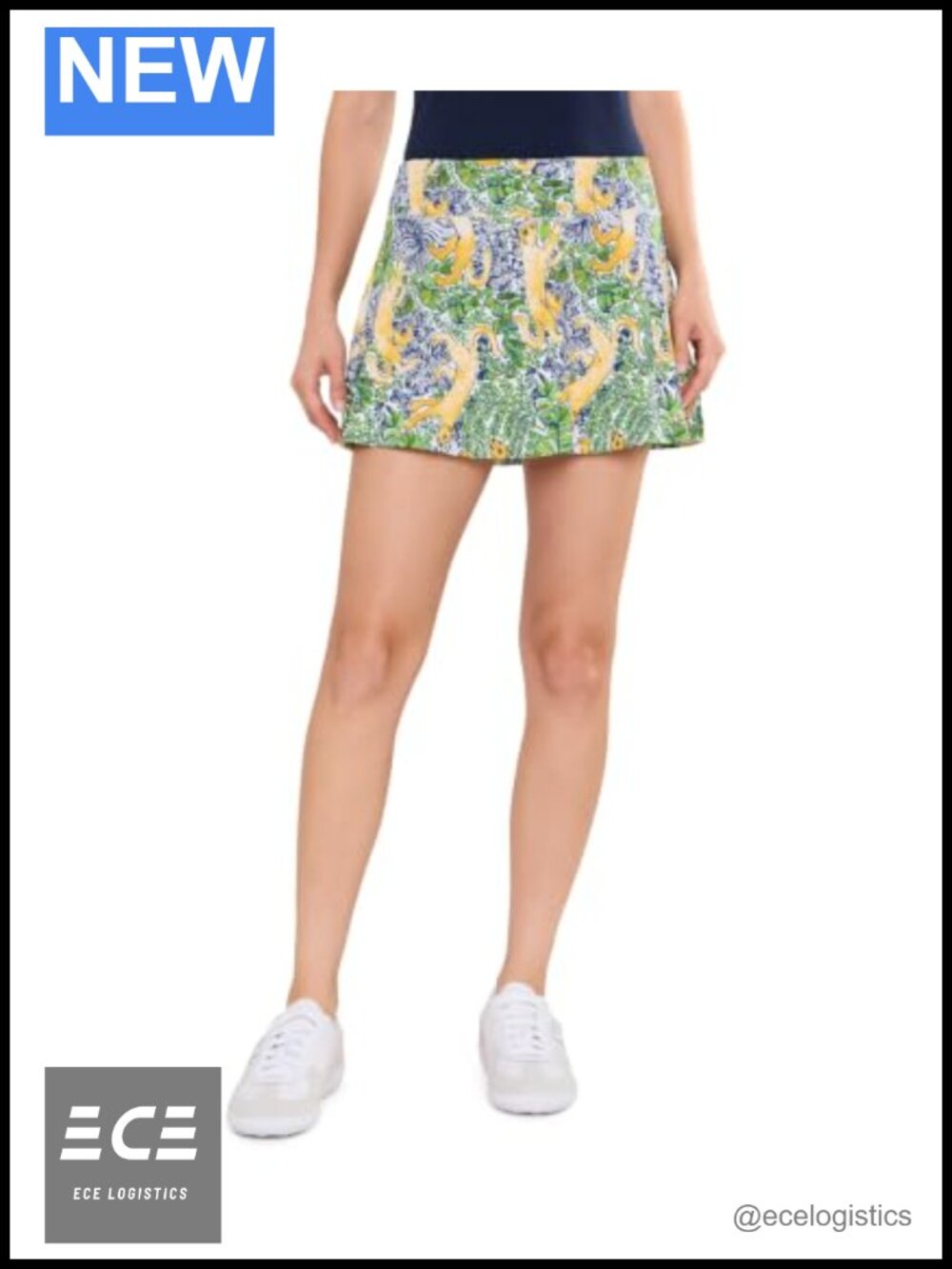 Luxletic Active Skort with Undershort Pocket UPF 50+ Moisture Wicking